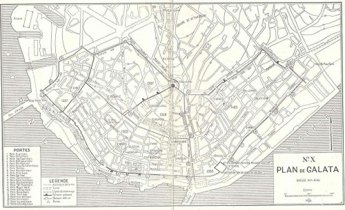Genovai fal térkép