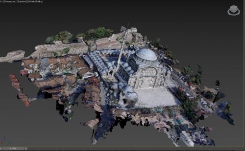 Mihrimah Sultan Camii 3D modell