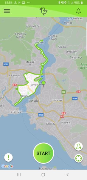 A fél Boszporuszon végig lehet menni